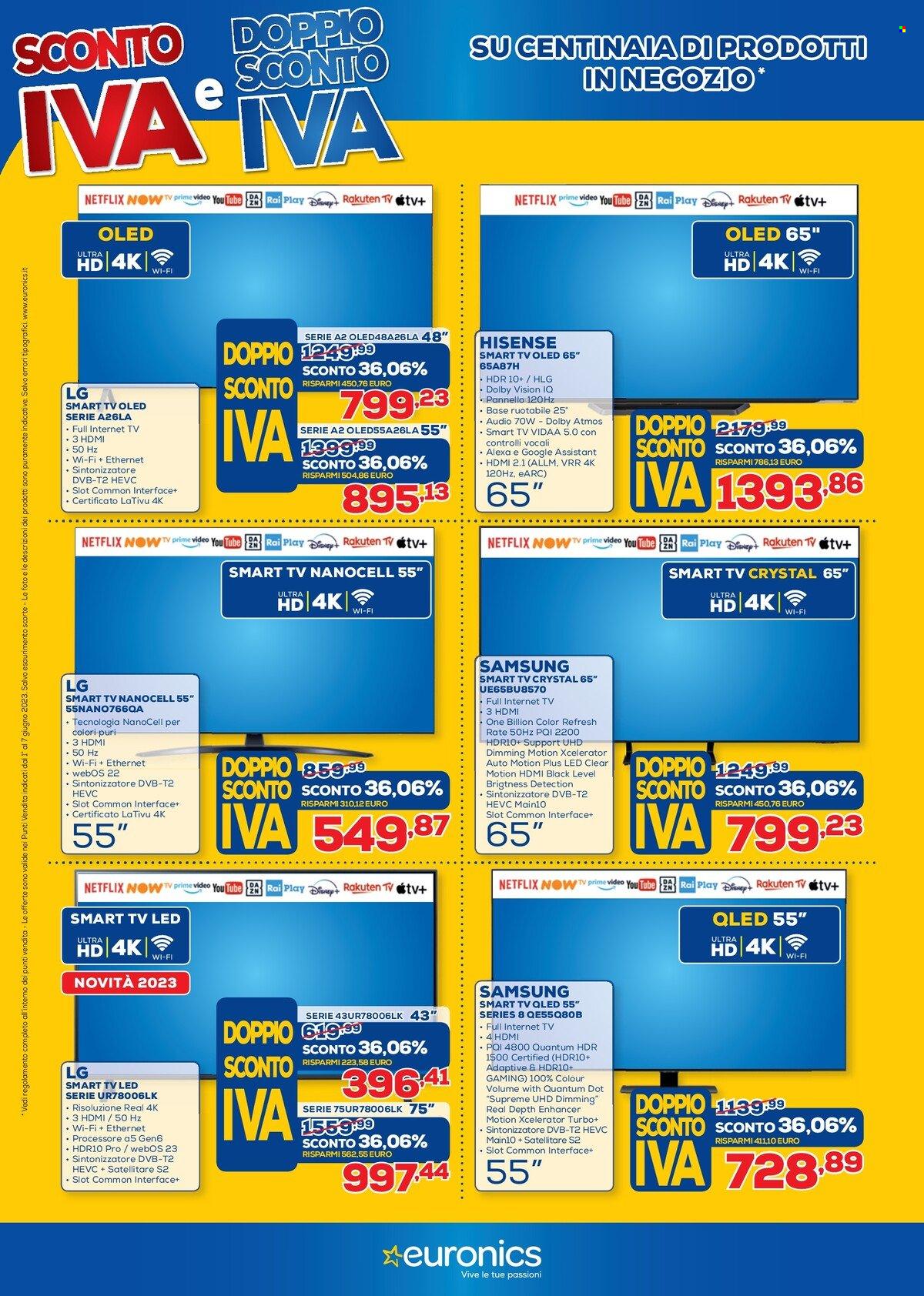 Volantino Euronics - 1/6/2023 - 7/6/2023. Pagina 2