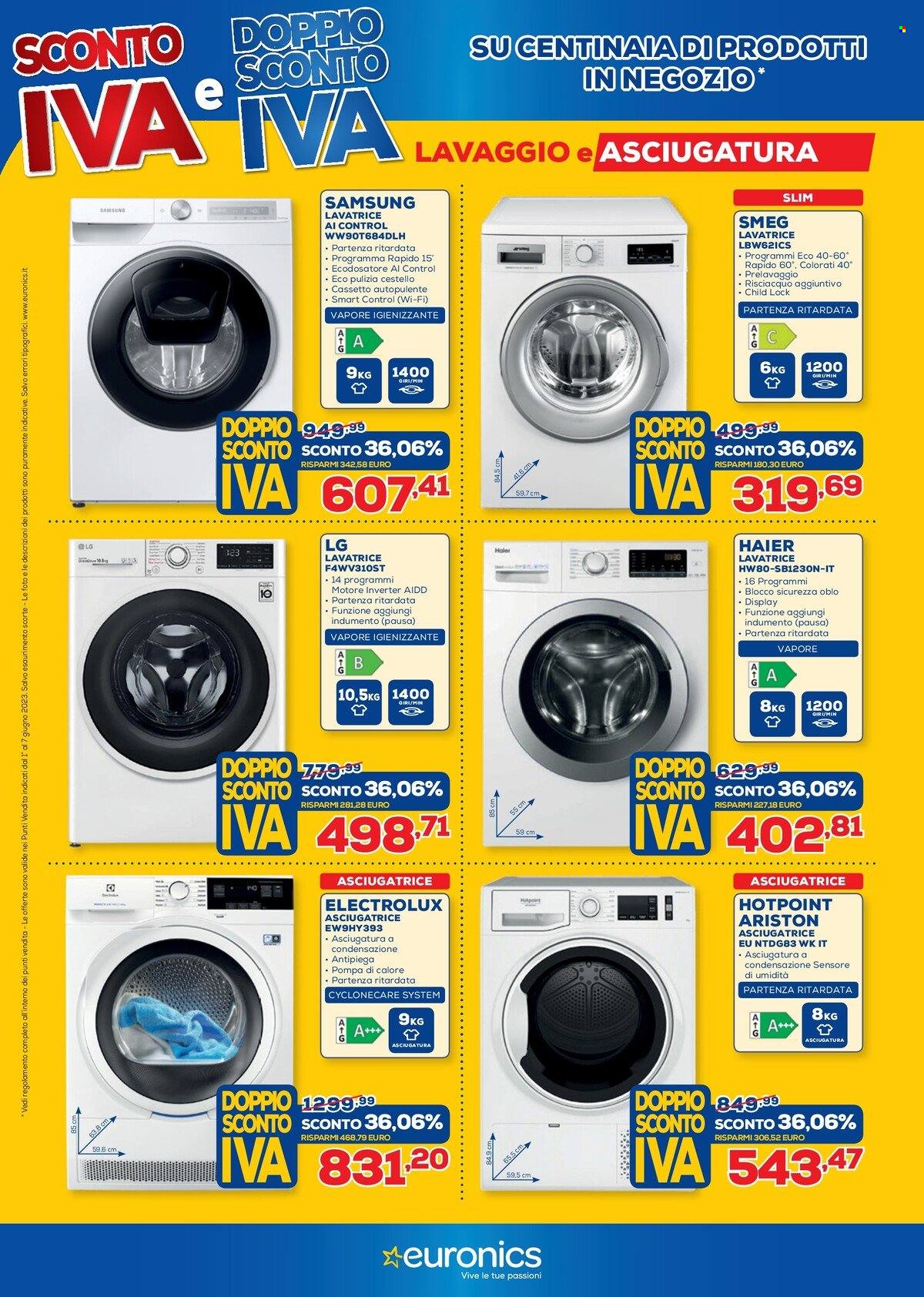 Volantino Euronics - 1/6/2023 - 7/6/2023. Pagina 13
