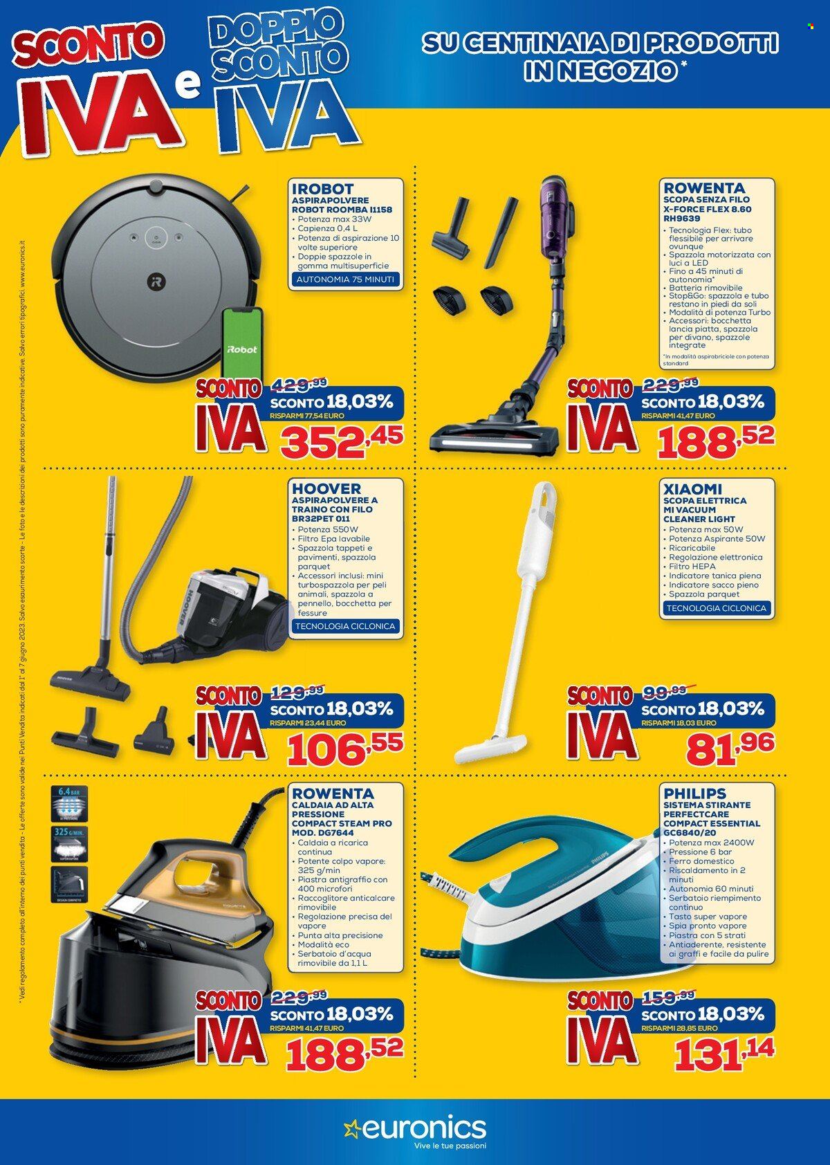 Volantino Euronics - 1/6/2023 - 7/6/2023. Pagina 19