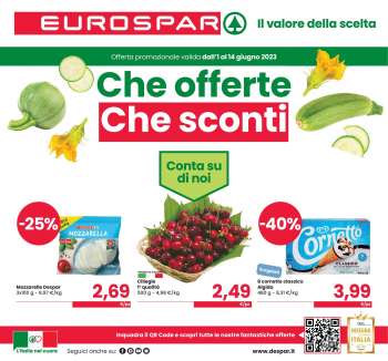 Leták Eurospar - 1.6.2023 - 14.6.2023.