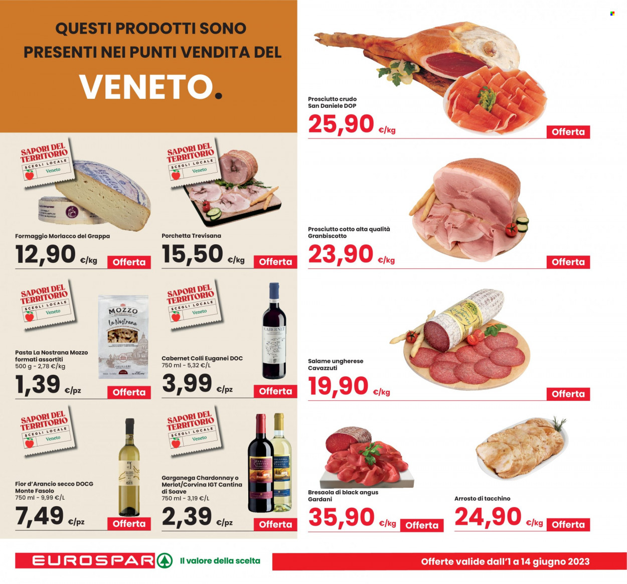 Volantino Eurospar - 1/6/2023 - 14/6/2023. Pagina 10
