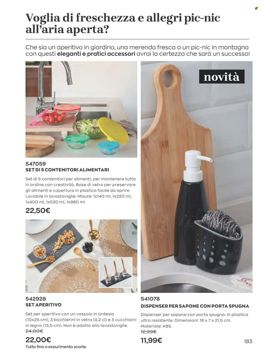 thumbnail - Volantino Avon - 1/6/2023 - 30/6/2023 - Prodotti in offerta - sapone, spugna, dispenser per sapone. Pagina 180.
