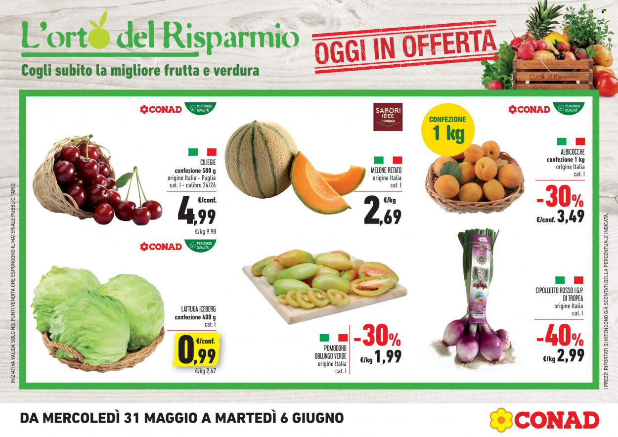 Volantino Conad - 31/5/2023 - 6/6/2023. Pagina 1