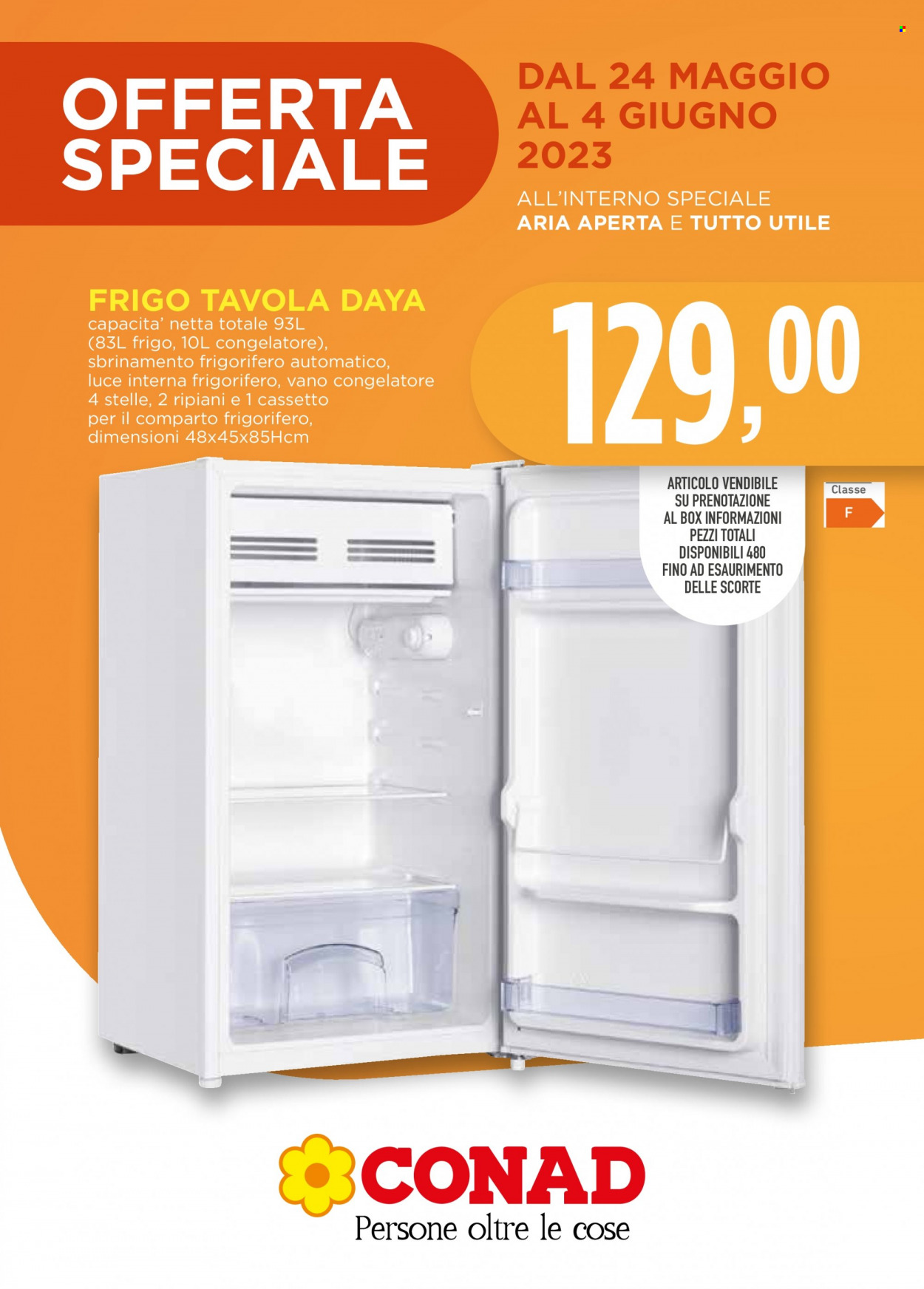 Volantino Conad - 24/5/2023 - 4/6/2023. Pagina 1