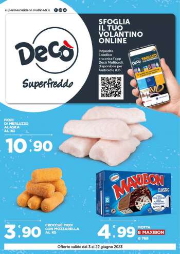 Volantino Deco - 3/6/2023 - 22/6/2023.