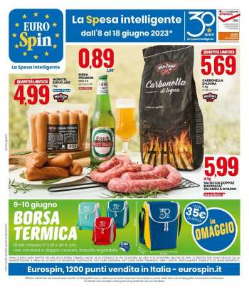 Volantino EuroSpin - 8/6/2023 - 18/6/2023.