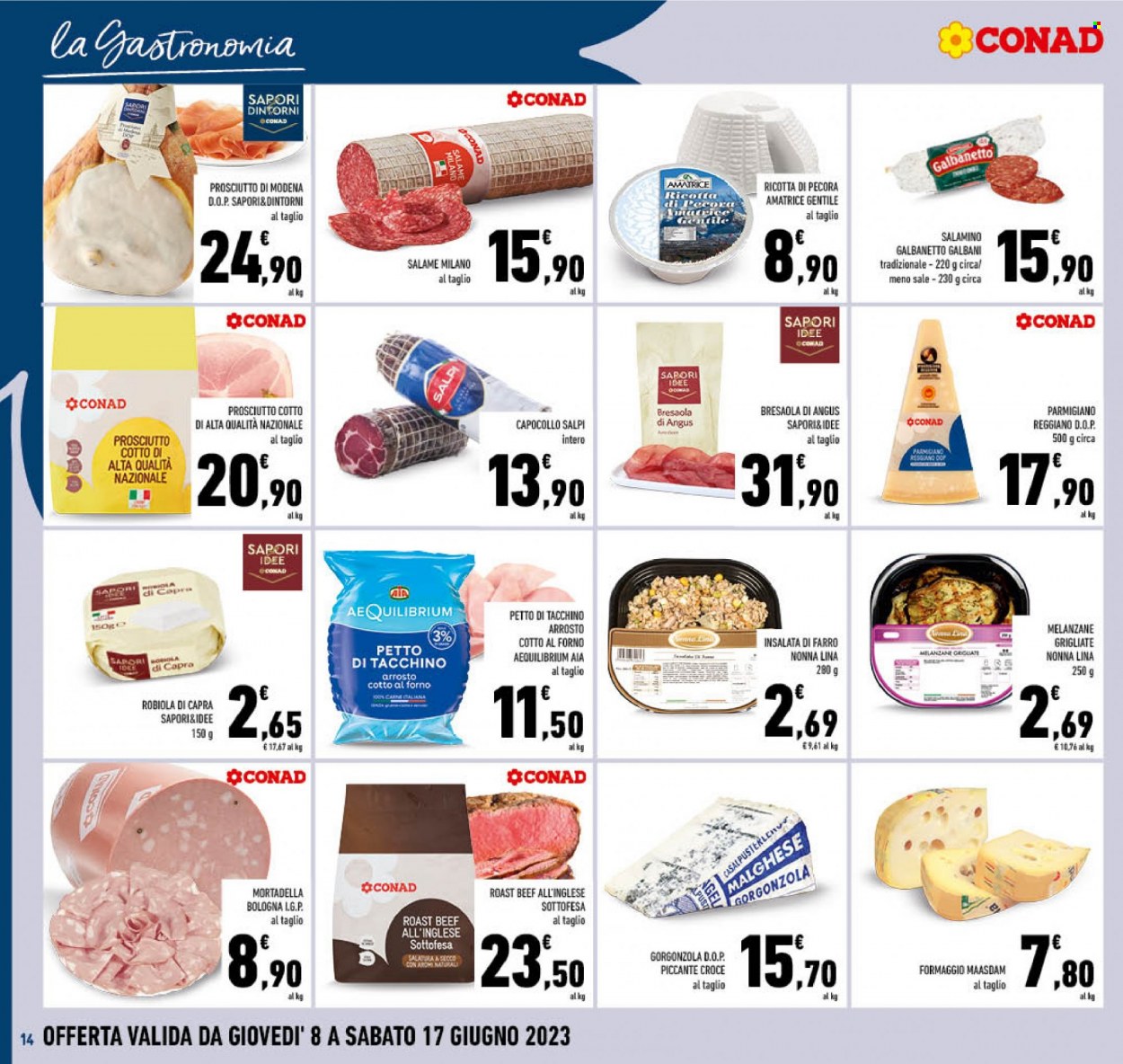 Volantino Conad - 8/6/2023 - 17/6/2023. Pagina 14