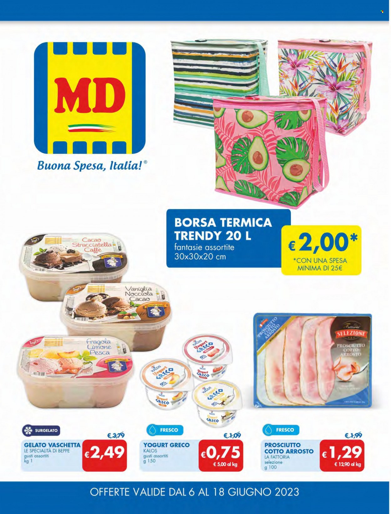 Volantino MD Discount - 6/6/2023 - 18/6/2023. Pagina 1