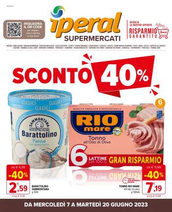Volantino Iperal - 7/6/2023 - 20/6/2023.