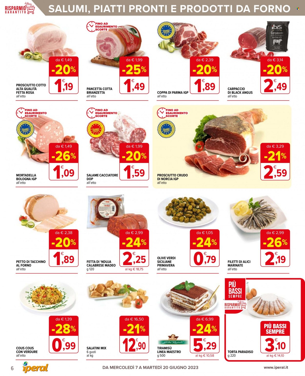 Volantino Iperal - 7/6/2023 - 20/6/2023. Pagina 6