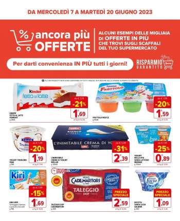 Volantino Iperal - 7/6/2023 - 20/6/2023.