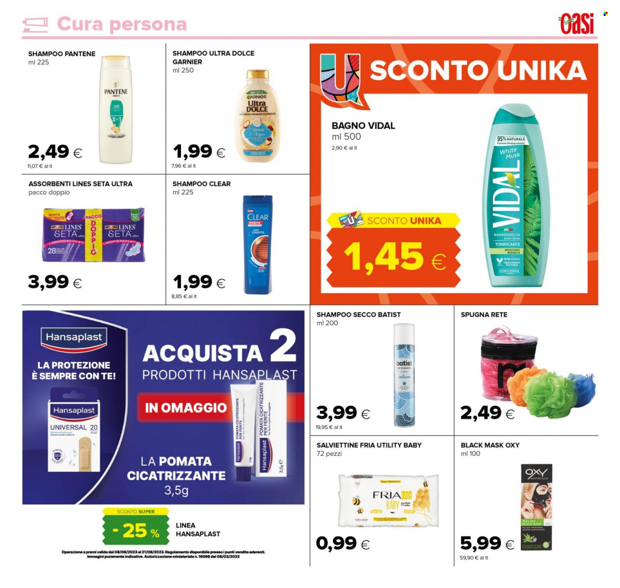 Volantino Oasi - 8/6/2023 - 21/6/2023. Pagina 25