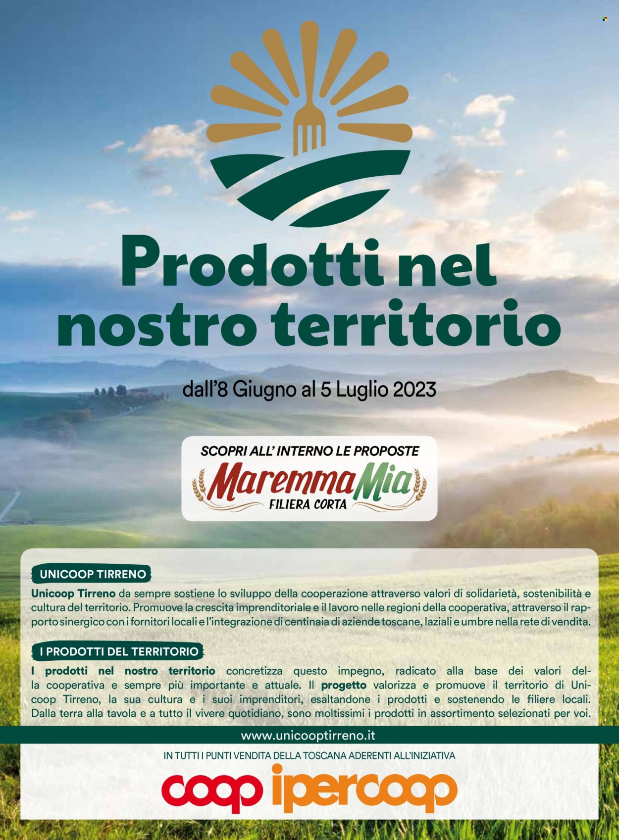 Leták Coop - 8.6.2023 - 5.7.2023. Strana 1