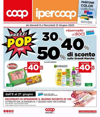 Volantino Coop - 8/6/2023 - 21/6/2023.