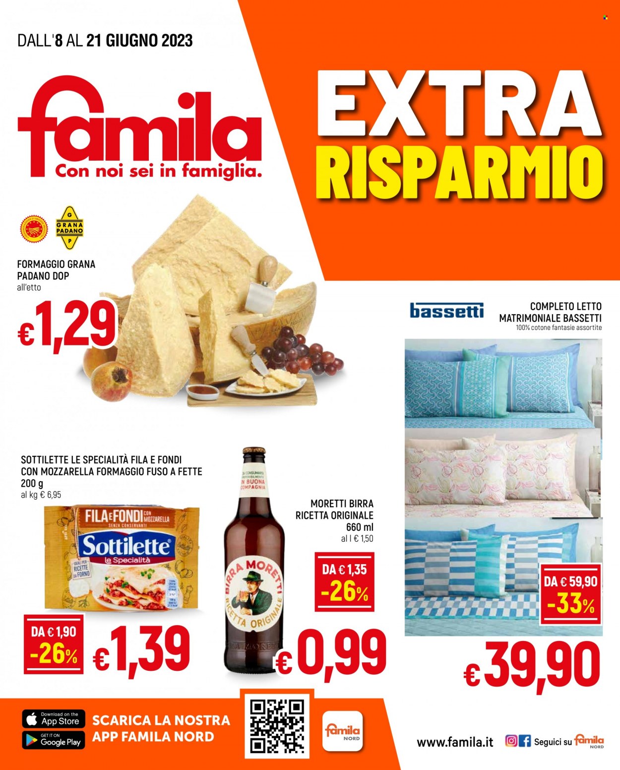 Volantino Famila - 8/6/2023 - 21/6/2023. Pagina 1
