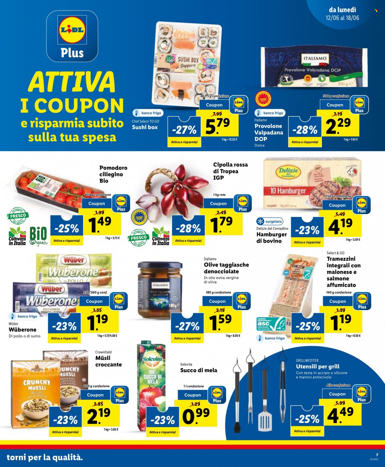Volantino Lidl - 12/6/2023 - 18/6/2023. Pagina 7