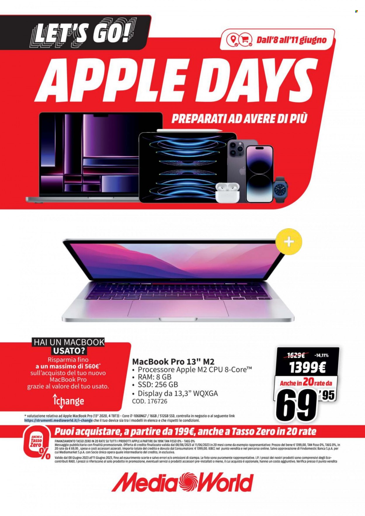 Volantino MediaWorld - 8/6/2023 - 11/6/2023. Pagina 4
