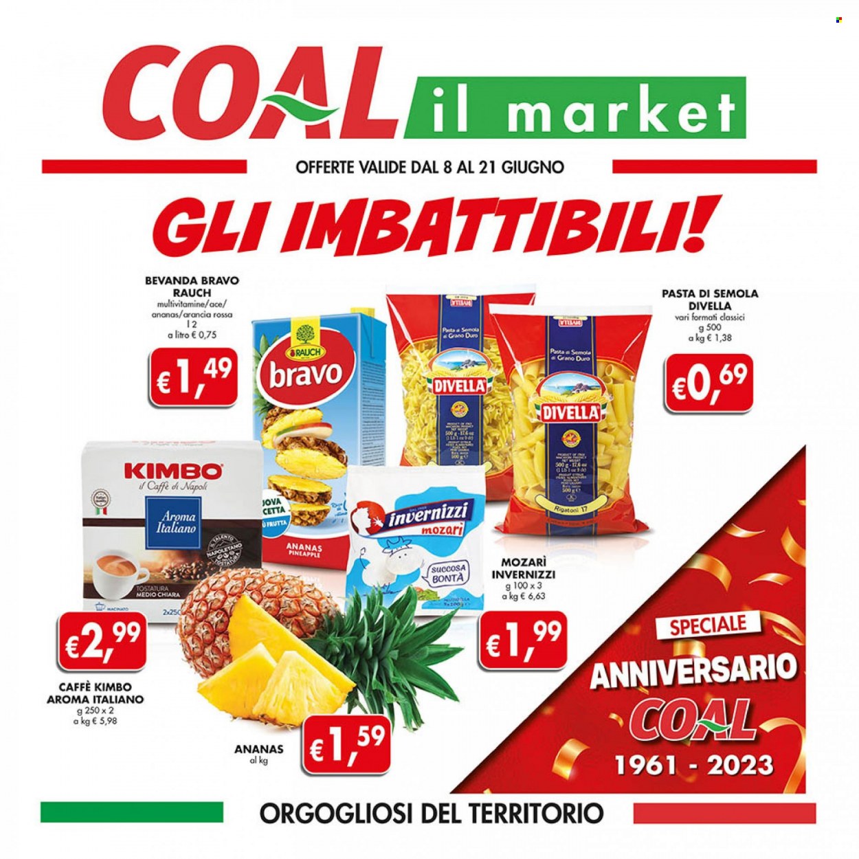 Volantino COAL - 8/6/2023 - 21/6/2023. Pagina 1