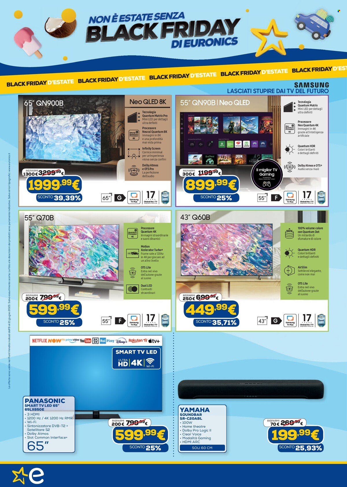 Volantino Euronics - 8/6/2023 - 21/6/2023. Pagina 2