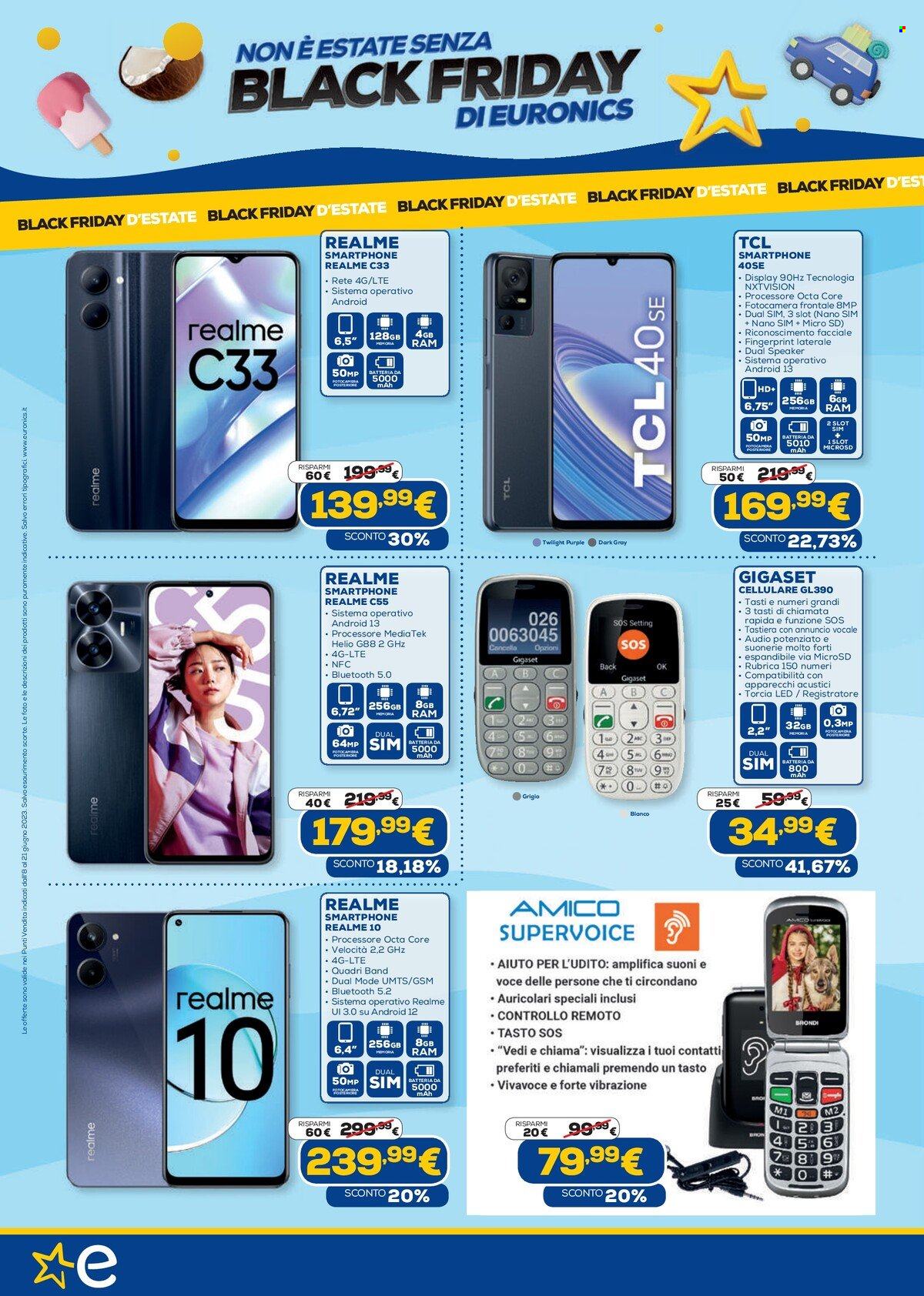 Volantino Euronics - 8/6/2023 - 21/6/2023. Pagina 16