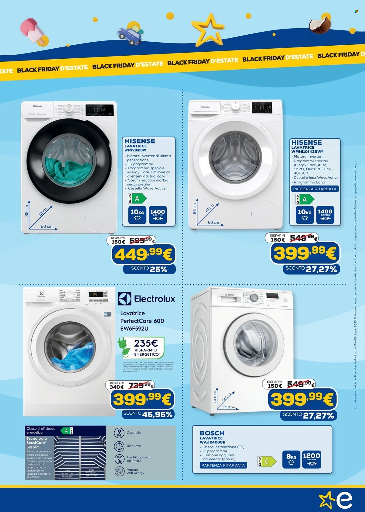 Volantino Euronics - 8/6/2023 - 21/6/2023. Pagina 18