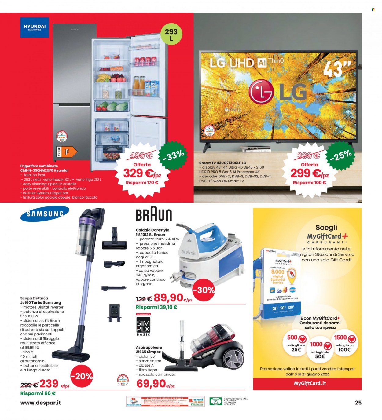 Volantino Interspar - 8/6/2023 - 21/6/2023. Pagina 25