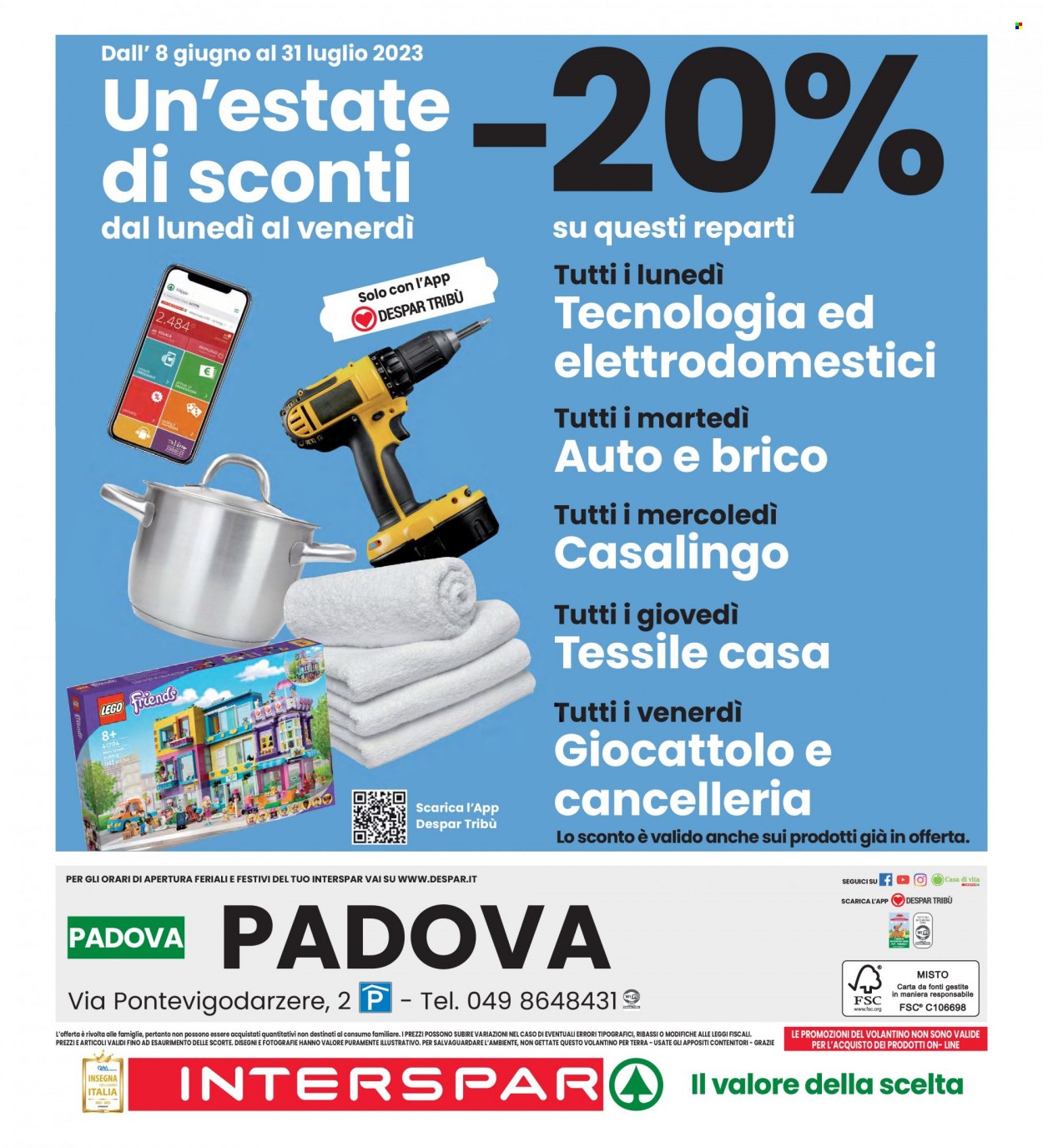 Volantino Interspar - 8/6/2023 - 21/6/2023. Pagina 28