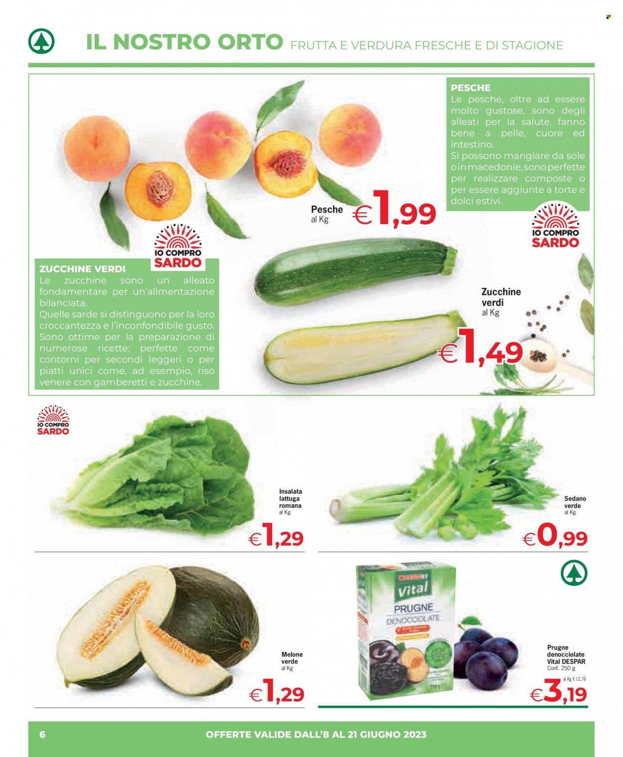 Volantino Eurospar - 8/6/2023 - 21/6/2023. Pagina 6