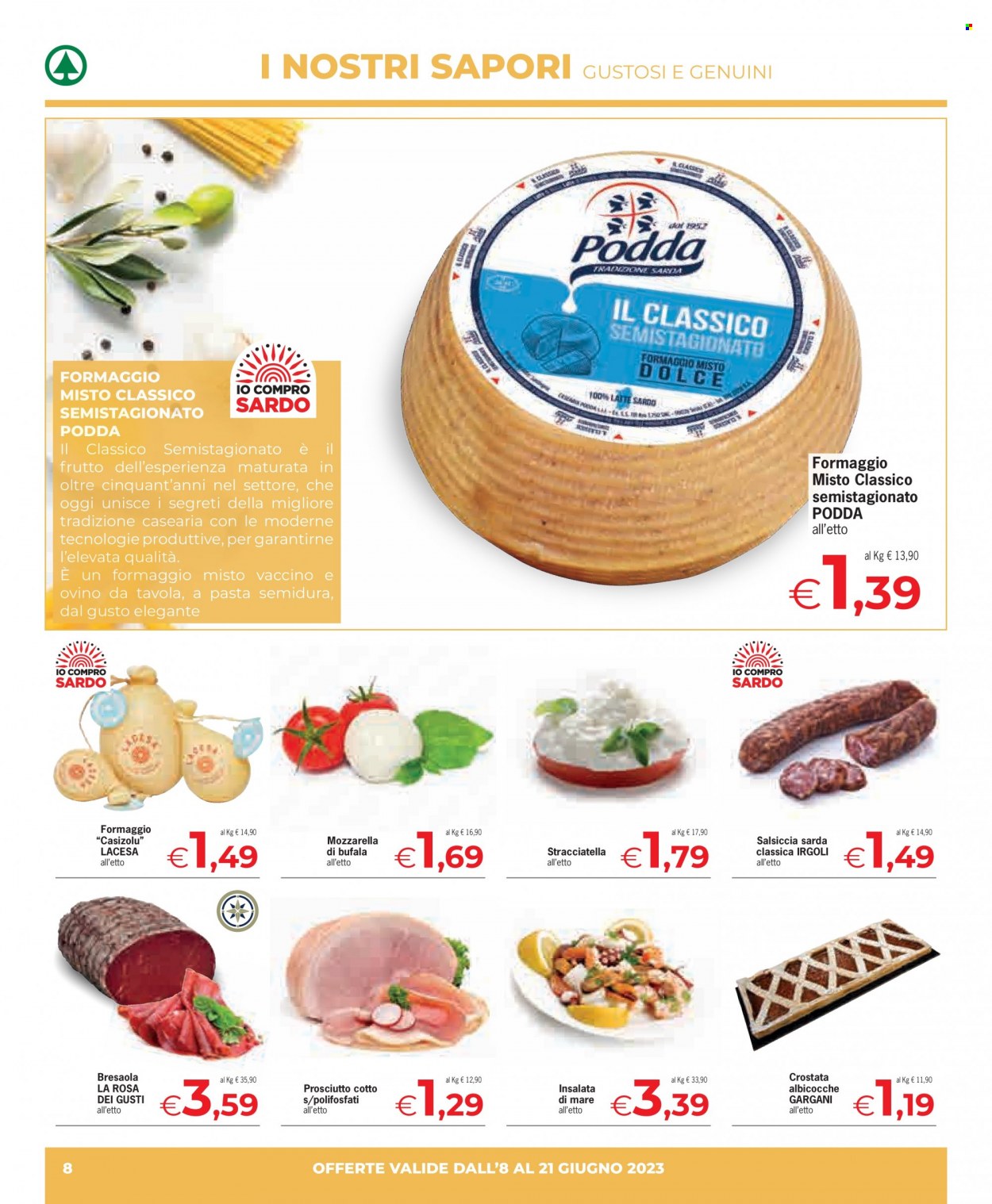 Volantino Eurospar - 8/6/2023 - 21/6/2023. Pagina 8