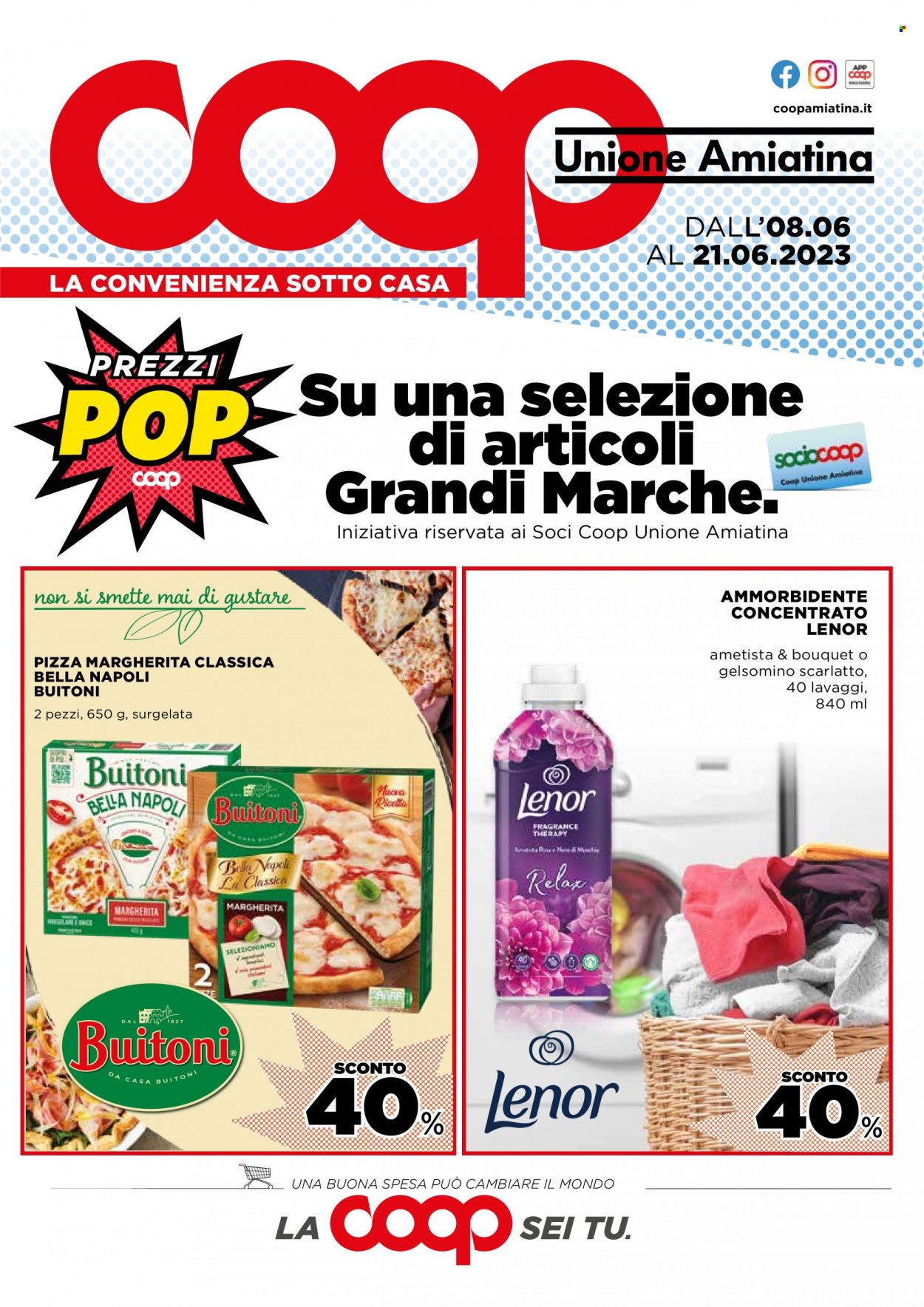 Volantino Coop - 8/6/2023 - 21/6/2023. Pagina 1