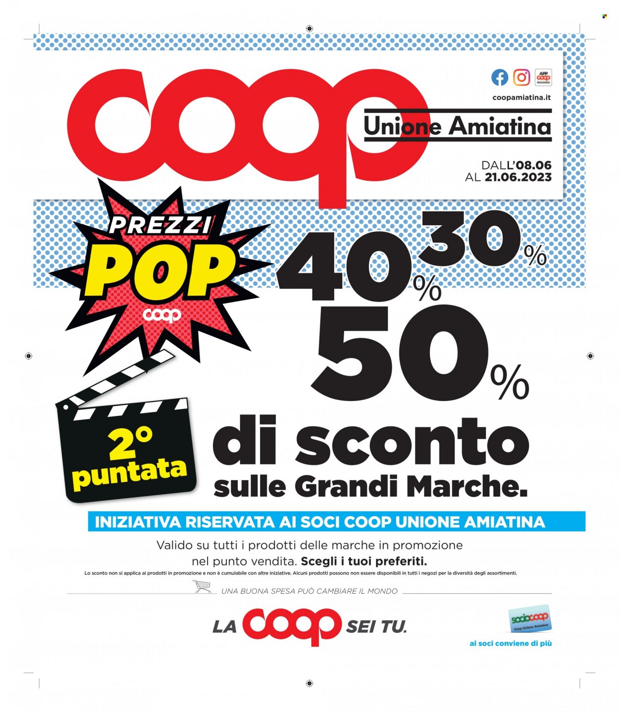 Leták Coop - 8.6.2023 - 21.6.2023. Strana 1