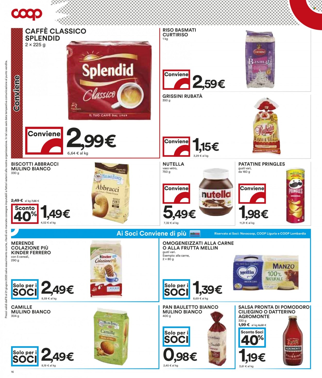 Volantino Coop - 8/6/2023 - 21/6/2023. Pagina 16