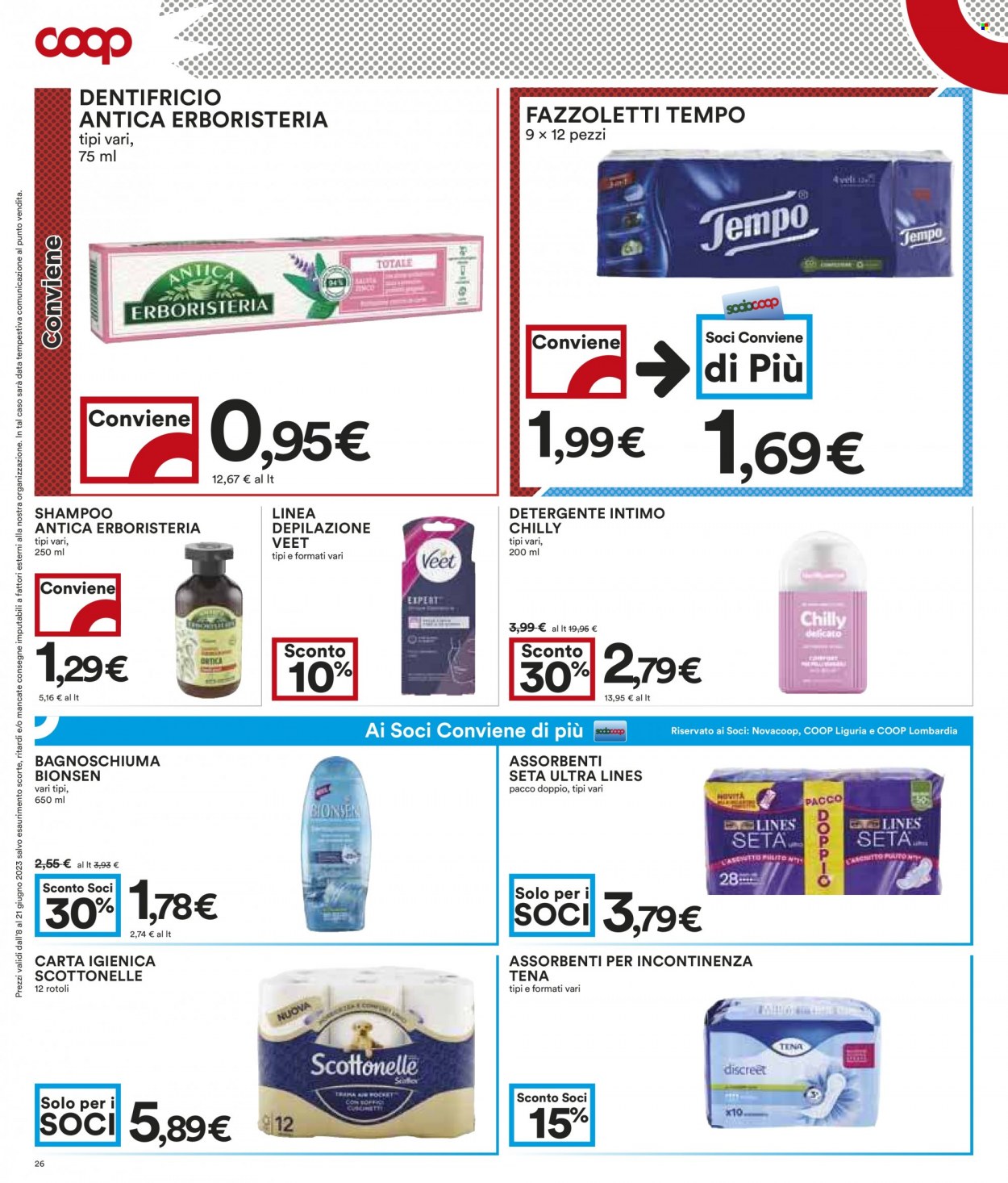 Volantino Coop - 8/6/2023 - 21/6/2023. Pagina 26