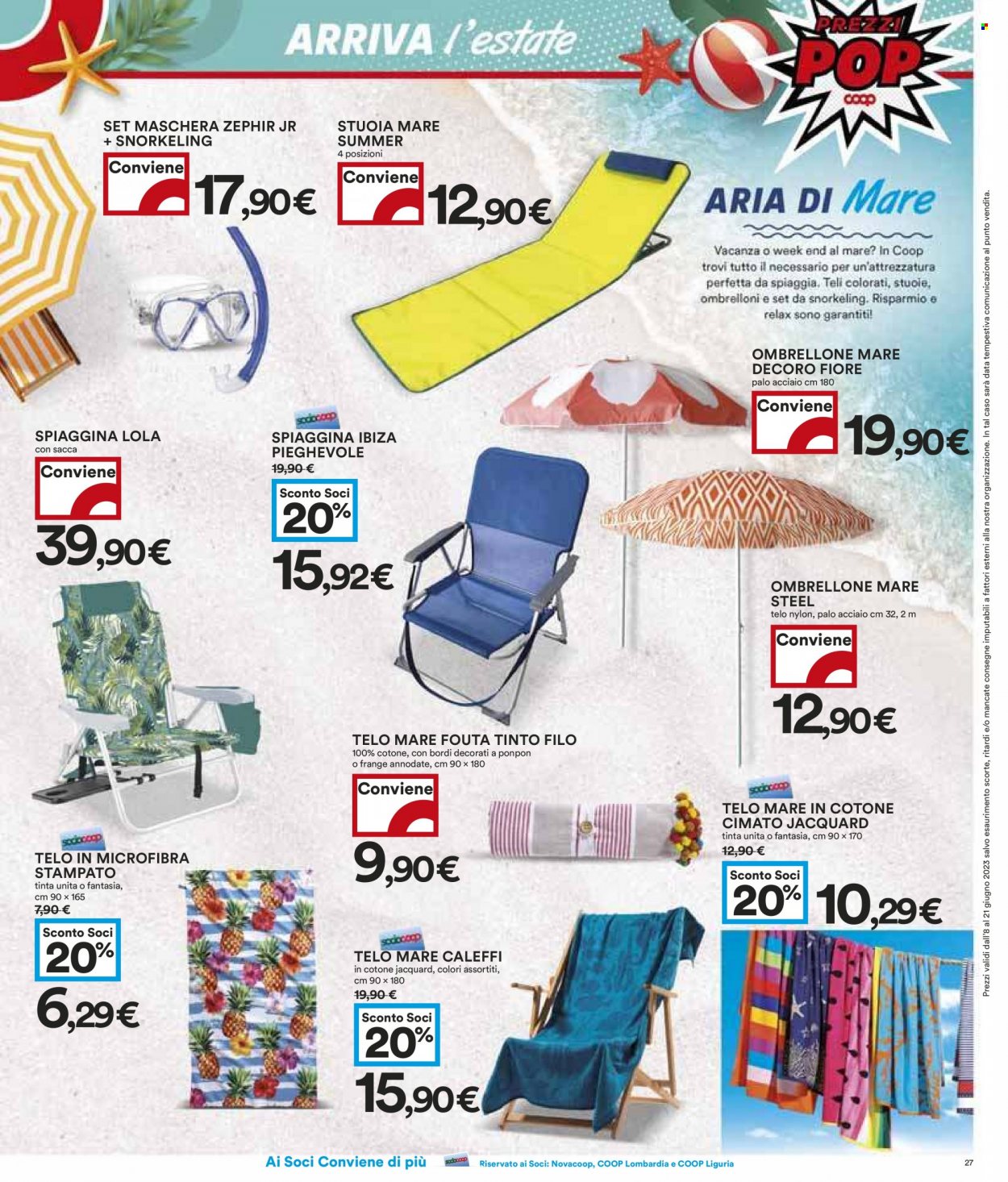 Volantino Coop - 8/6/2023 - 21/6/2023. Pagina 27