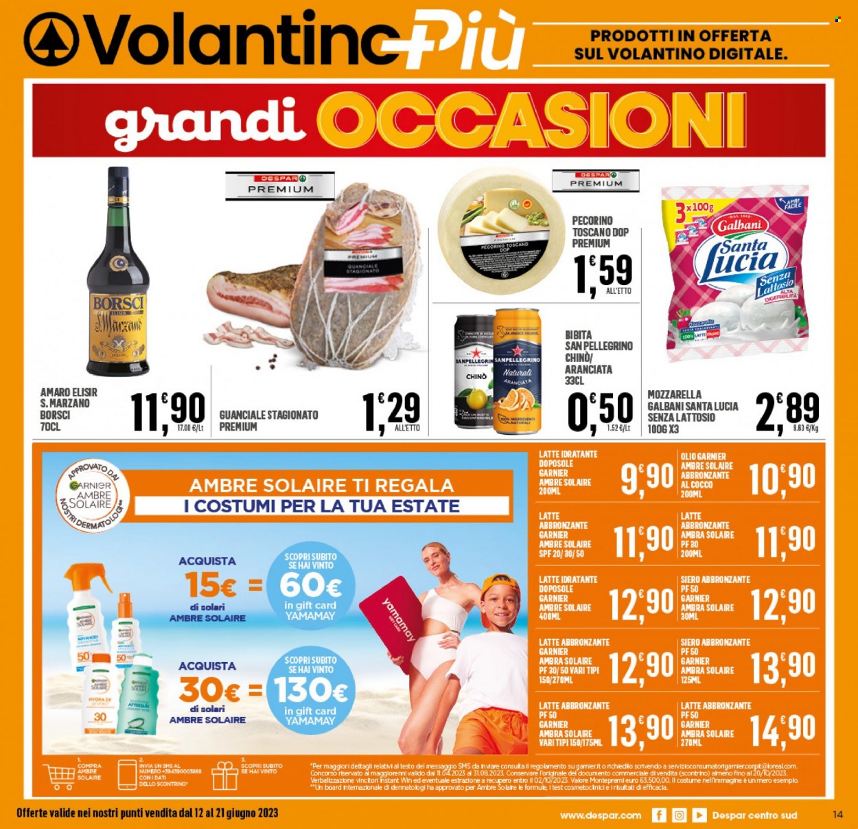 Volantino Eurospar - 12/6/2023 - 21/6/2023. Pagina 14