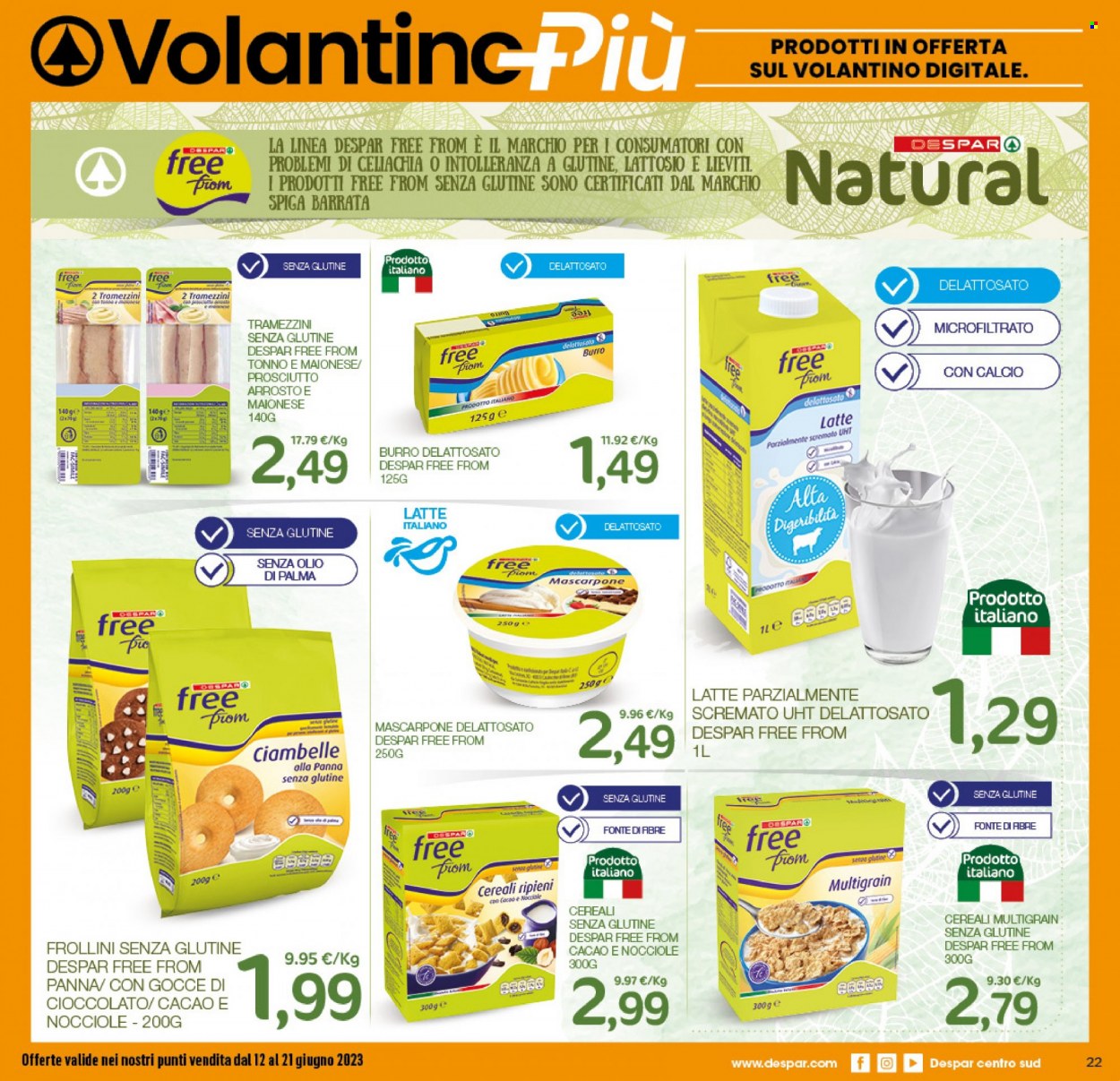 Volantino Eurospar - 12/6/2023 - 21/6/2023. Pagina 22
