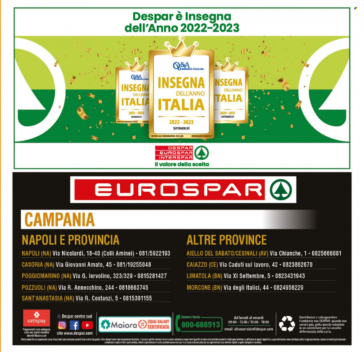 Volantino Eurospar - 12/6/2023 - 21/6/2023. Pagina 24