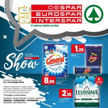 Volantino Eurospar - 12/6/2023 - 22/6/2023.