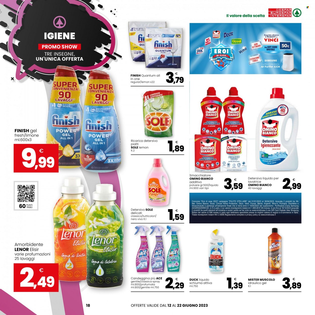 Volantino Eurospar - 12/6/2023 - 22/6/2023. Pagina 18