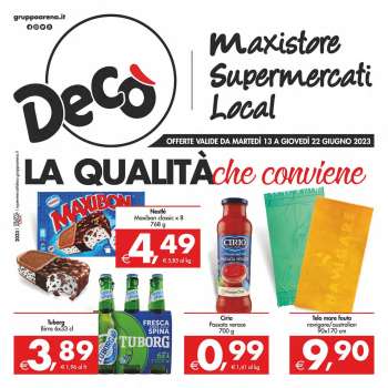 Volantino Deco - 13/6/2023 - 22/6/2023.