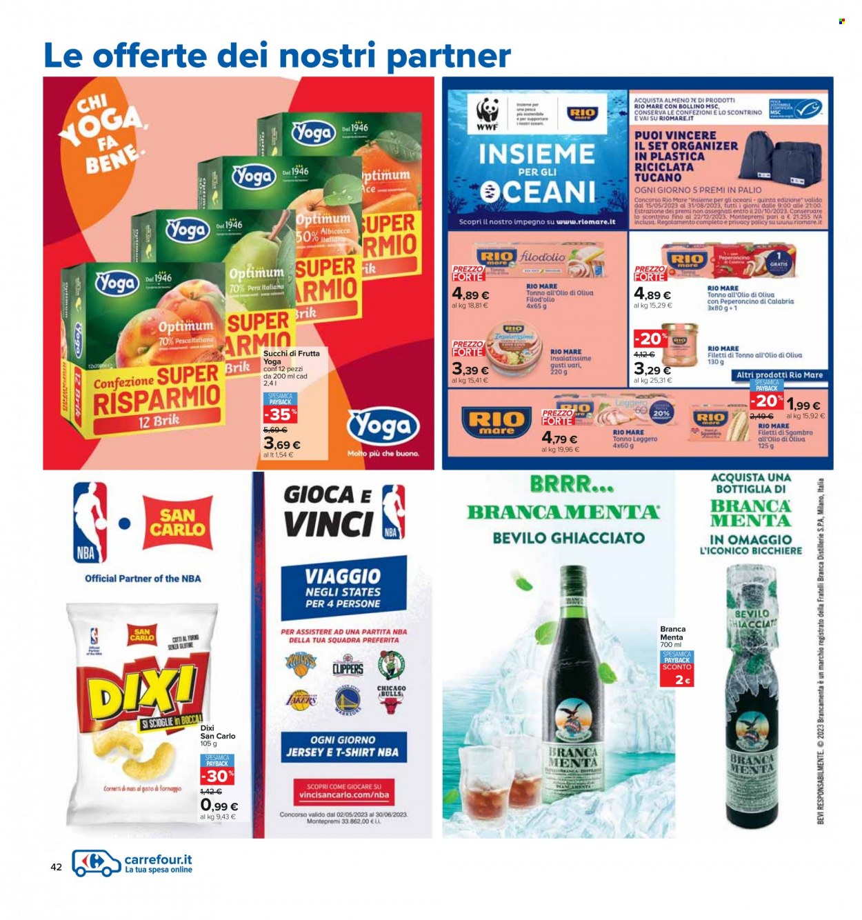 Volantino Carrefour - 16/6/2023 - 28/6/2023. Pagina 42