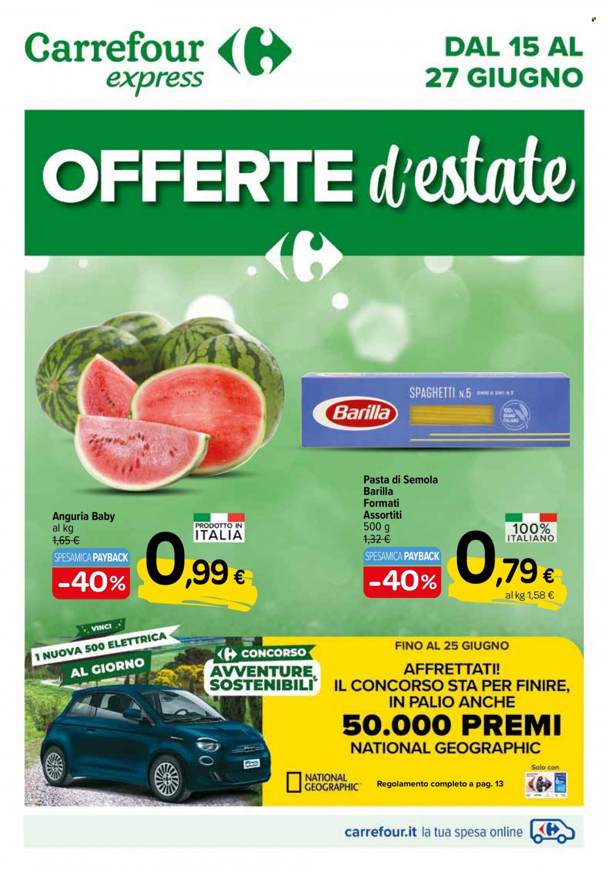 Leták Carrefour - 15.6.2023 - 27.6.2023. Strana 1