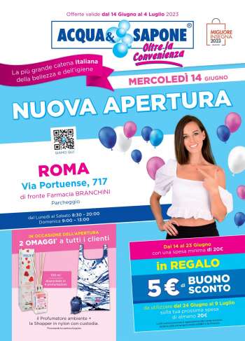 Volantino Acqua & Sapone - 14/6/2023 - 4/7/2023.