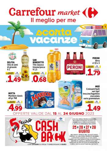 Volantino Carrefour - 15/6/2023 - 24/6/2023.