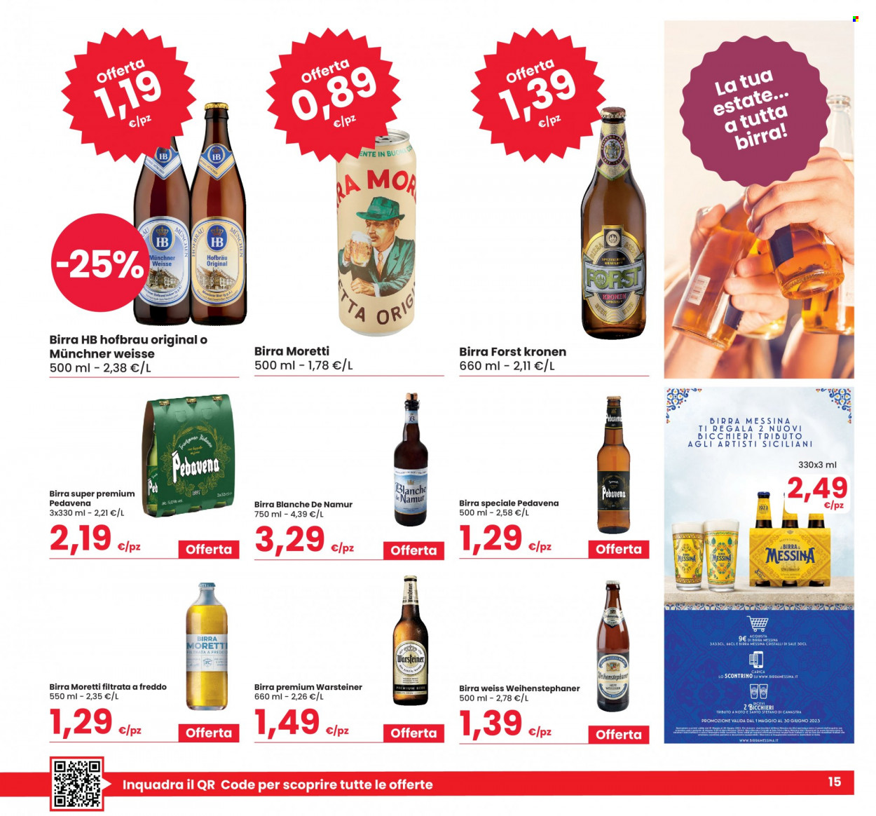 Volantino Eurospar - 15/6/2023 - 28/6/2023. Pagina 15
