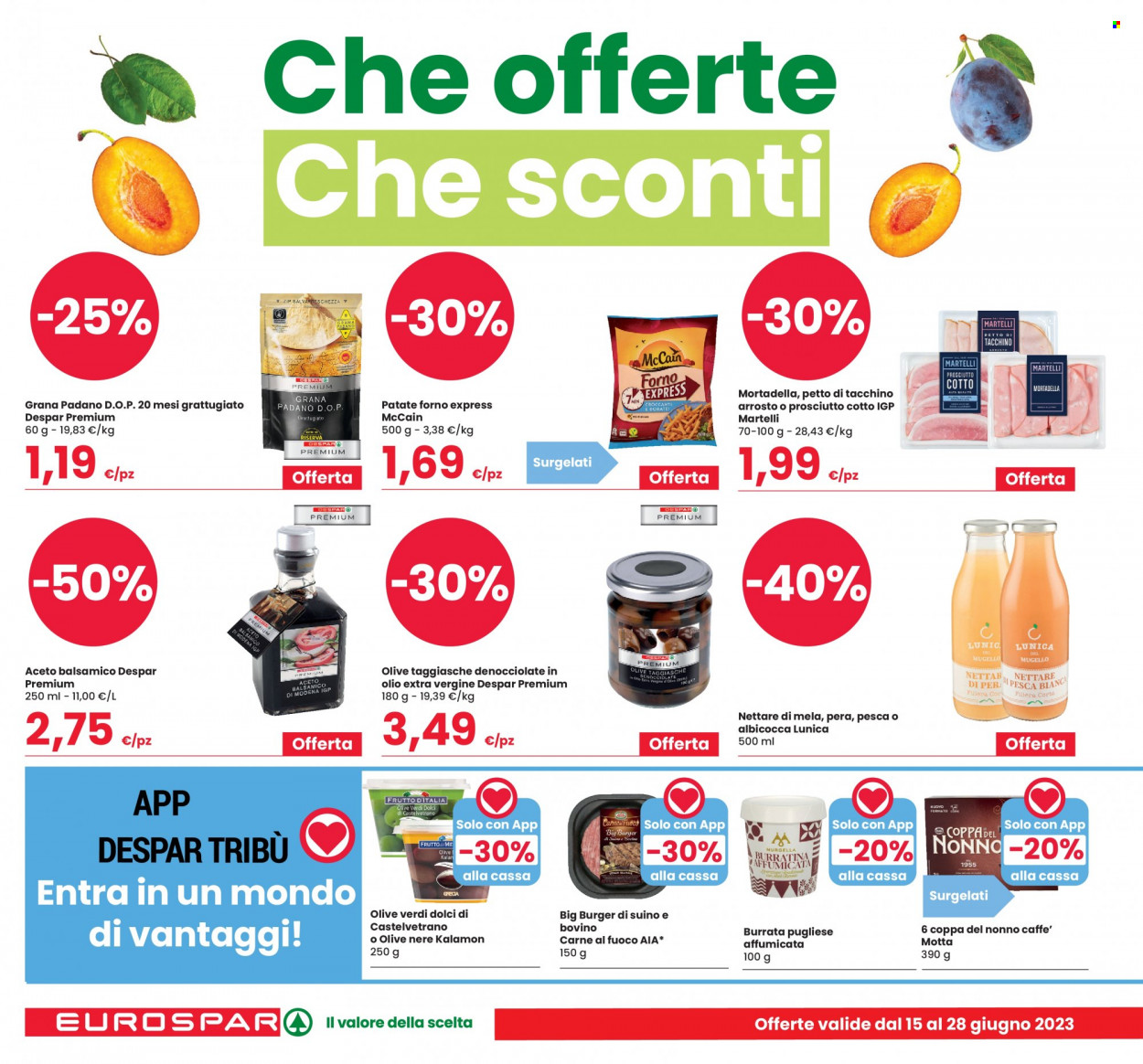 Volantino Eurospar - 15/6/2023 - 28/6/2023. Pagina 2