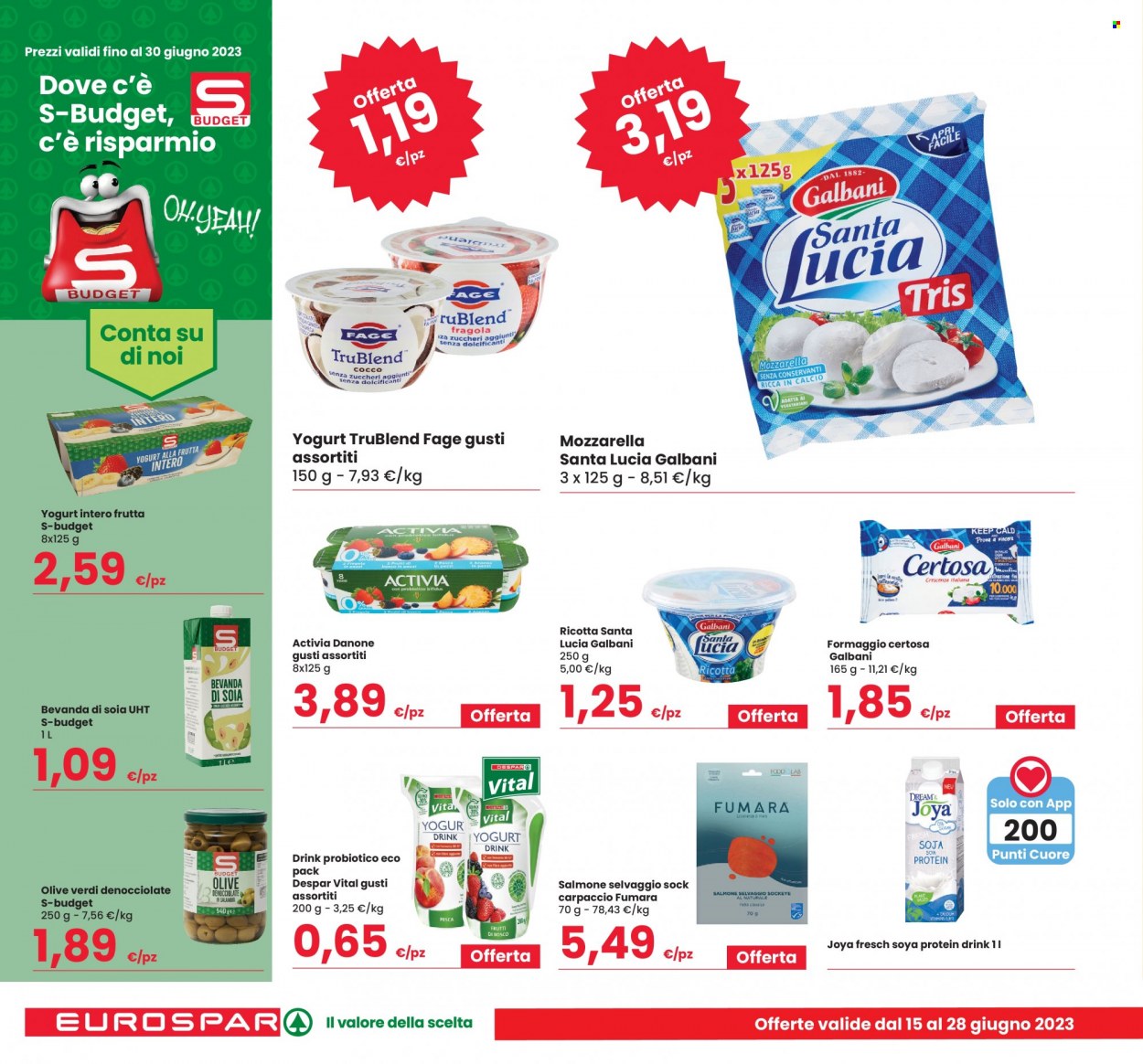 Volantino Eurospar - 15/6/2023 - 28/6/2023. Pagina 8