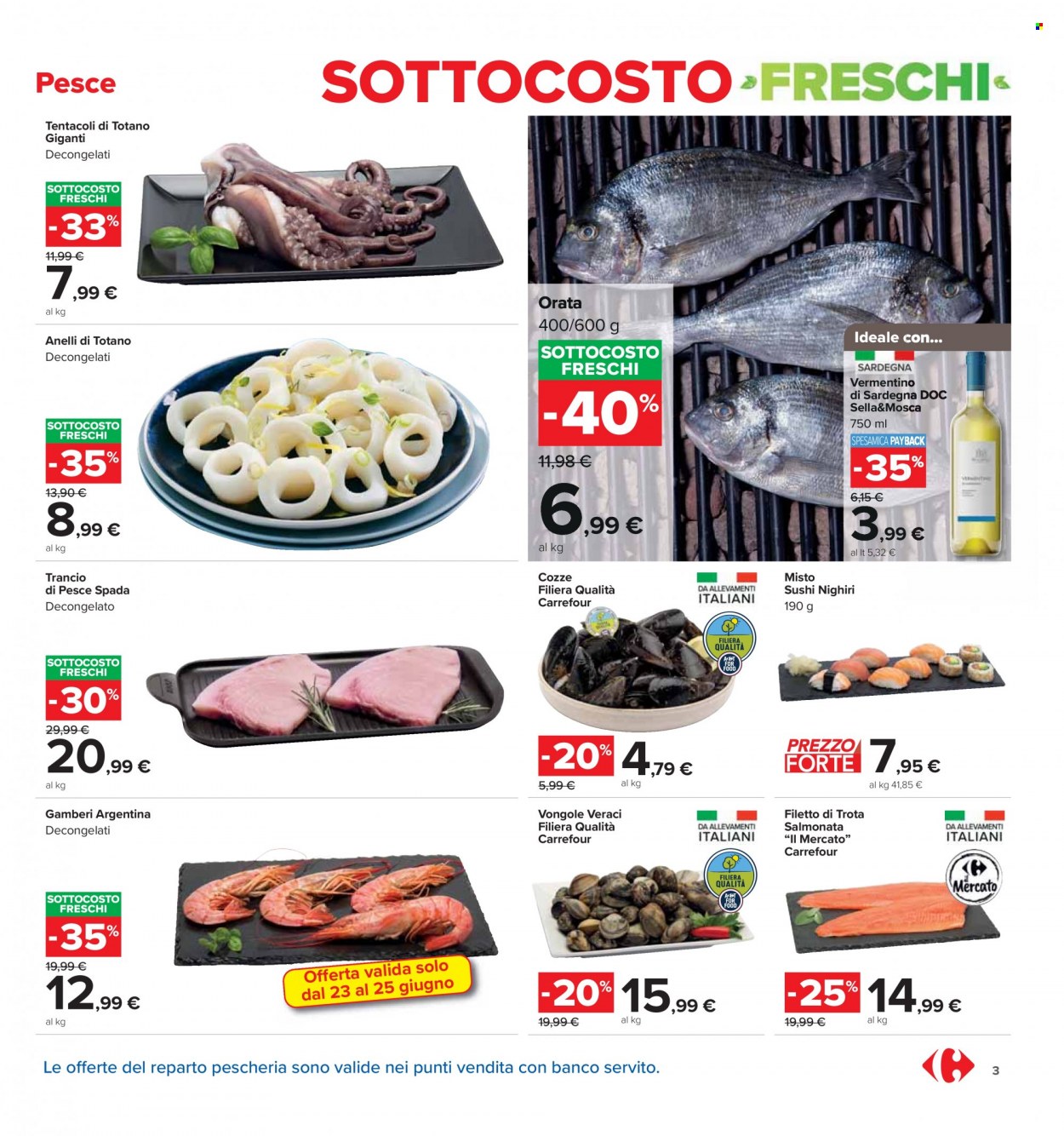 Volantino Carrefour - 16/6/2023 - 28/6/2023. Pagina 3