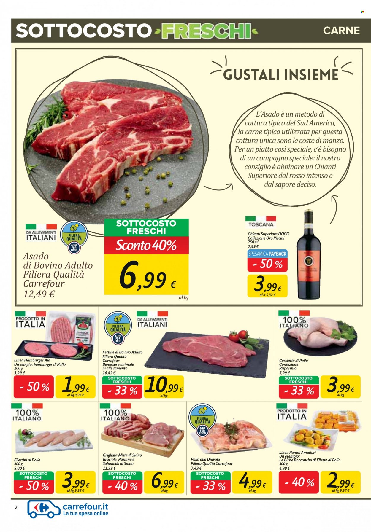 Volantino Carrefour - 16/6/2023 - 28/6/2023. Pagina 2