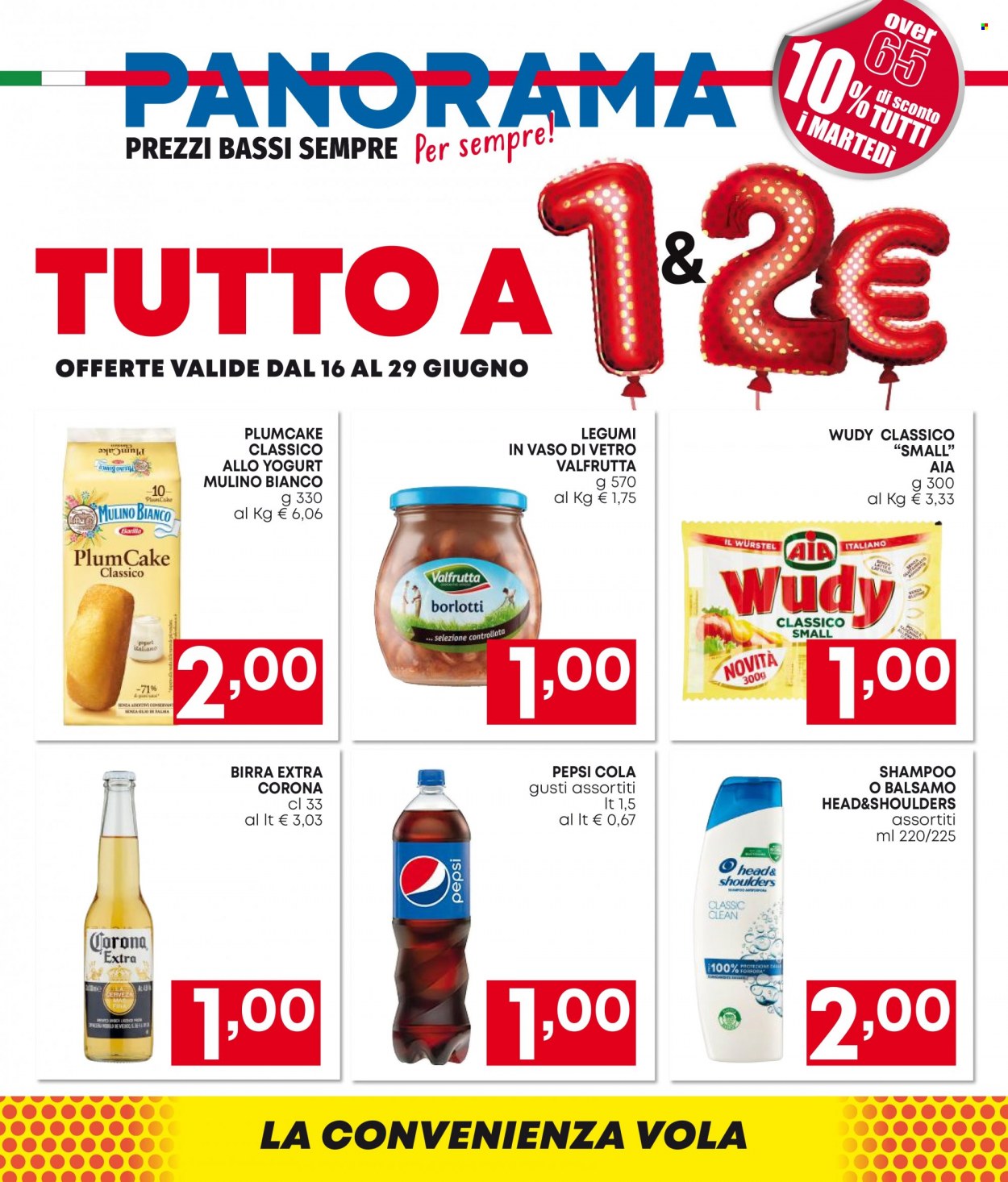 Volantino Panorama - 16/6/2023 - 29/6/2023. Pagina 1